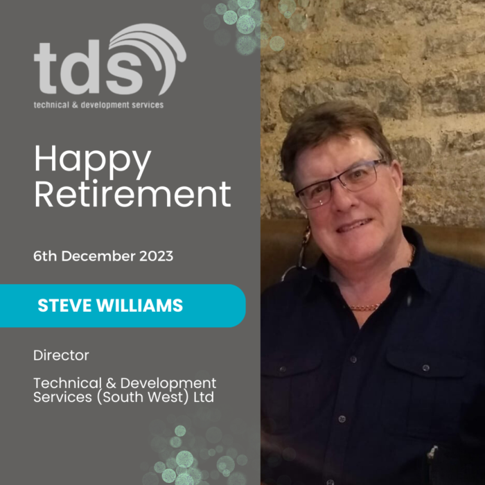 TDS SW Steve Williams Retires
